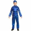 Chinese Boy Fancy Dress Costume Blue Mandarin Halloween -Snazaroo Sales EB 4125 1000 35166.1503574649.1100.1100
