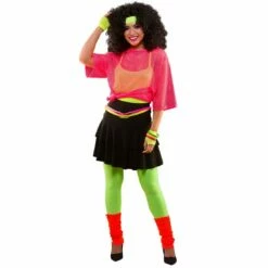 80s Ra Ra Skirt Fancy Dress Costume Halloween Dance Disco -Snazaroo Sales EF 2257 1600 2 88310.1508422648.1100.1100