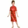 Chinese Girl Fancy Dress Costume Red Gold Dragon Halloween -Snazaroo Sales EG 3632 1000 43811.1505727518.1100.1100