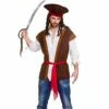 Mens Pirate Shirt & Waistcoat Fancy Dress Sparrow Captain 1 Mens Pirate Shirt & Waistcoat Fancy Dress Sparrow Captain -Snazaroo Sales EM 3264 1600 1 91872.1568363933.1100.1100