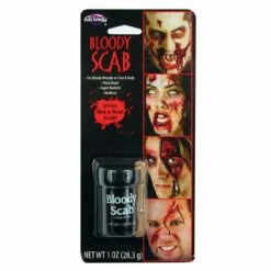 Bloody Scab Face & Body Makeup Halloween Horror Wound