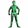 Kids X-Ray Skinz Green Skeleton Body Suit Fancy Dress Play -Snazaroo Sales HB 6554 1600 30869.1571060222.1100.1100