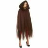 Deluxe Layered Hooded Cape Deep Red Fringed Fancy Dress -Snazaroo Sales HF 5134 1000 88465.1504793225.1100.1100
