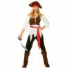 Womens Pirate Shipmate Fancy Dress Halloween Costume -Snazaroo Sales WKDEF 2171 1600 1 69464.1517219800.1100.1100