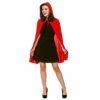 Womens Little Red Riding Hooded Cape Halloween Costume -Snazaroo Sales WKDEF 2228 1600 1 70379.1517219804.1100.1100