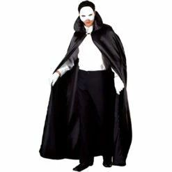 Mens Phantom Opera Fancy Dress Party Halloween Costume