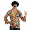 Mens Groovy Hippie Shirt Flower Power Halloween Costume -Snazaroo Sales WKDEM 3148 1600 1 89425.1497108692.1100.1100