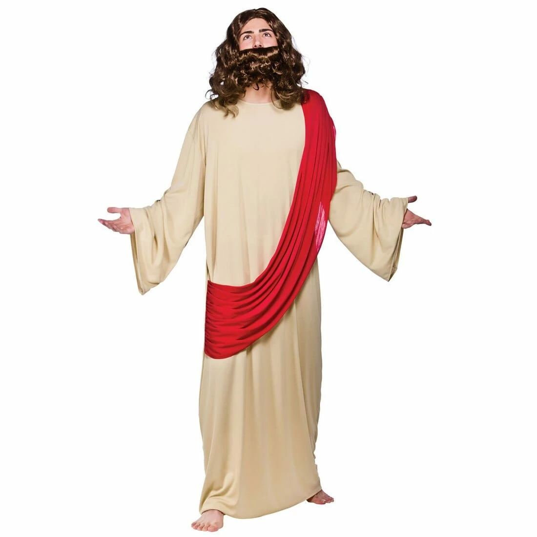 Mens Jesus Christ Fancy Dress Party Halloween Costume 3 Mens Jesus Christ Fancy Dress Party Halloween Costume