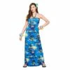 Hawaiian Long Dress Blue Palm Fancy Dress Beach Party -Snazaroo Sales WKDHAW 1305 1600 1 13763.1496885500.1100.1100