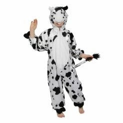 Childrens Dairy Cow Farm Animal Fancy Dress Halloween Costume