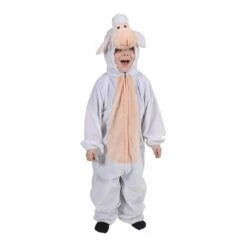 Kids Little White Lamb Fancy Dress Halloween Party Costume
