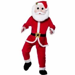 Santa Full Body Mascot Sports Events Fancy Dress Costume