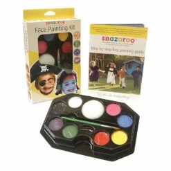 Unisex Themed Party Snazaroo Face Paint & Makeup Kit