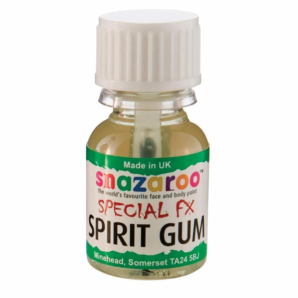 Snazaroo 10ml Spirit Gum Glue Adhesive Facepaint Accessory 3 Snazaroo 10ml Spirit Gum Glue Adhesive Facepaint Accessory