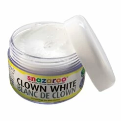 Snazaroo 50ml Clown White Facepaint Halloween Accessory